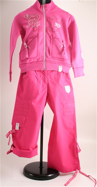 Immagine di Completo bimba fuxia