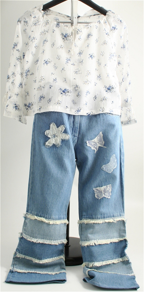 Immagine di Completo jeans da ragazza